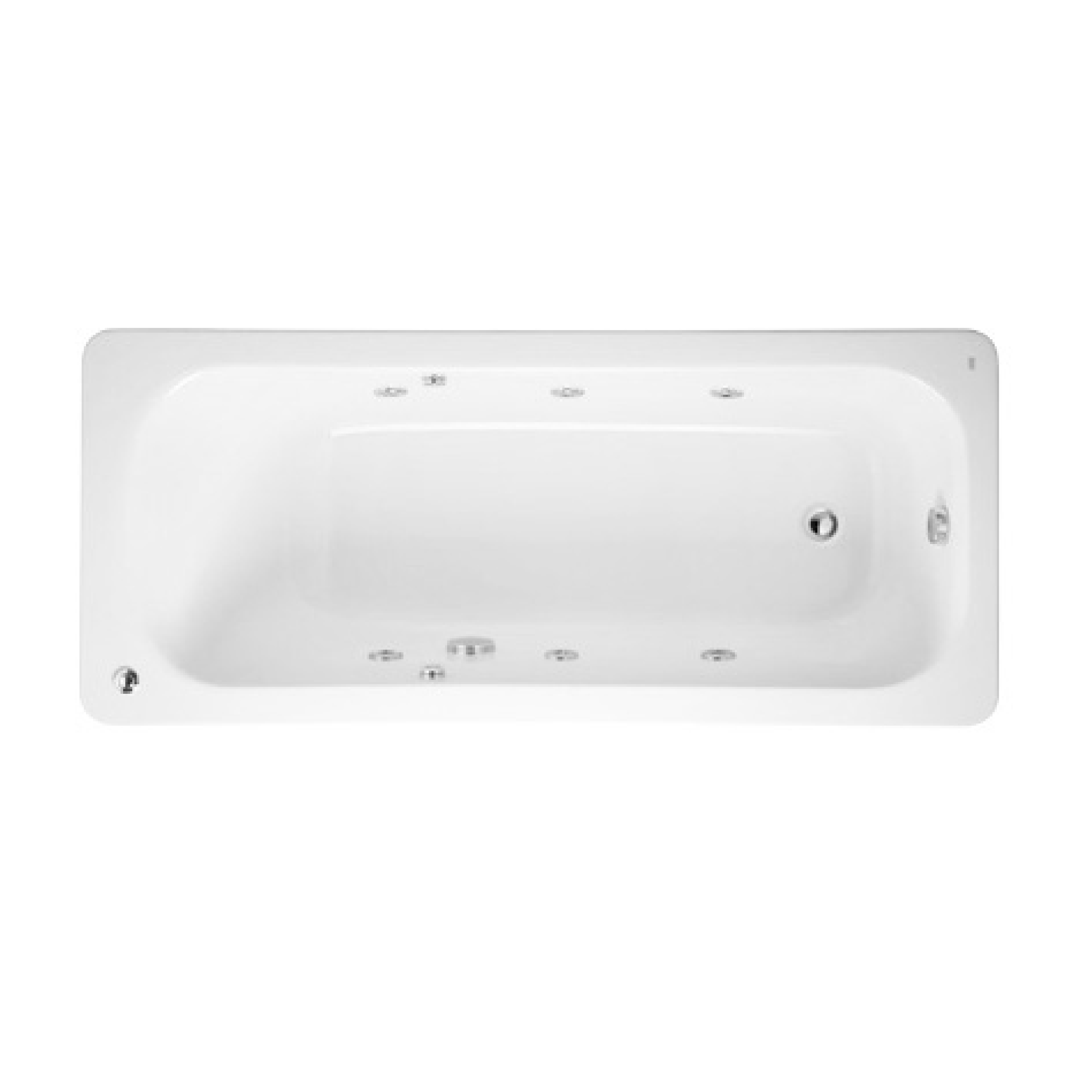 70270P-WT Bồn tắm Active có bộ xả